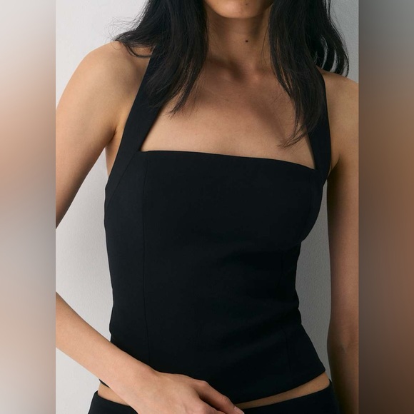 Wilfred Whisper Halter Top - Crepette™ Sz  M - Picture 2 of 11